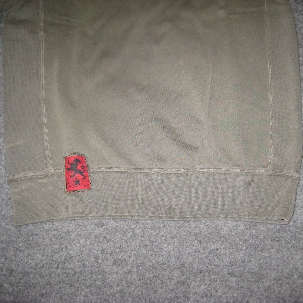 Express Pigment Dyed Crew Pullover Sweatshirt - image 2